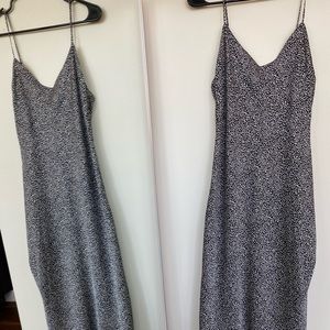 Abercrombie Satin Midi Dress